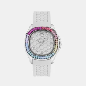 Plein Philipp Women's White Analog Silicon Watch PWTAA0223