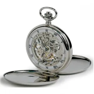 RAP Pocket Watch Double Hunter Silver Plated