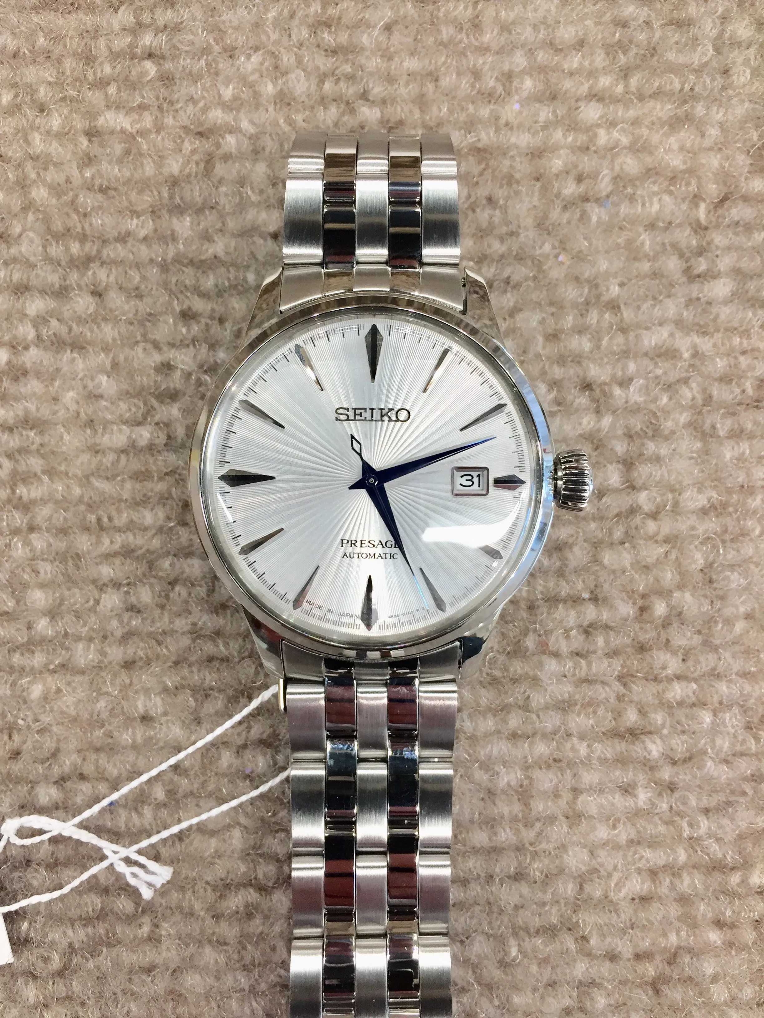 Seiko Presage Automatic 23 Jewel Watch SRPB77