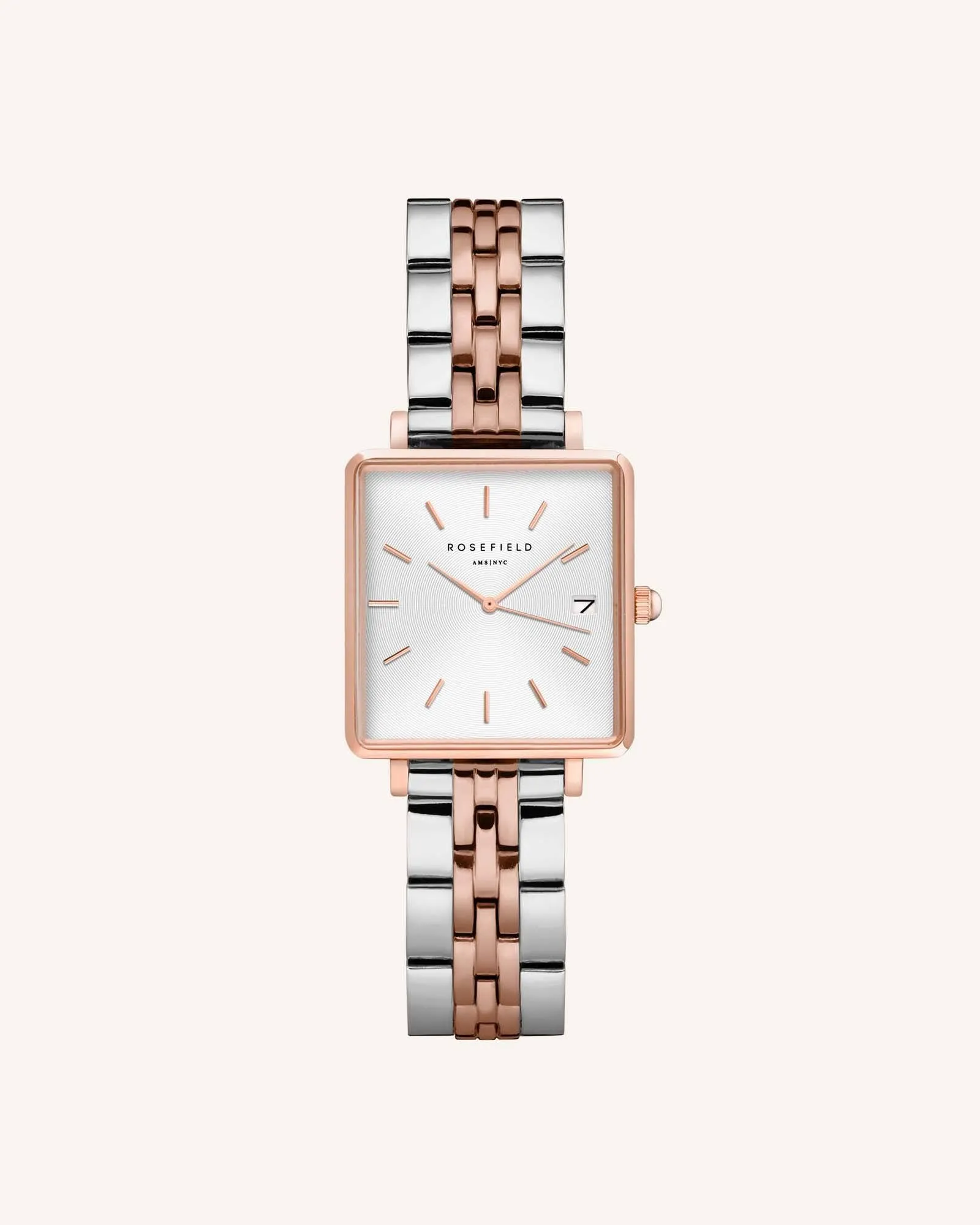 Silver - rose gold Strap