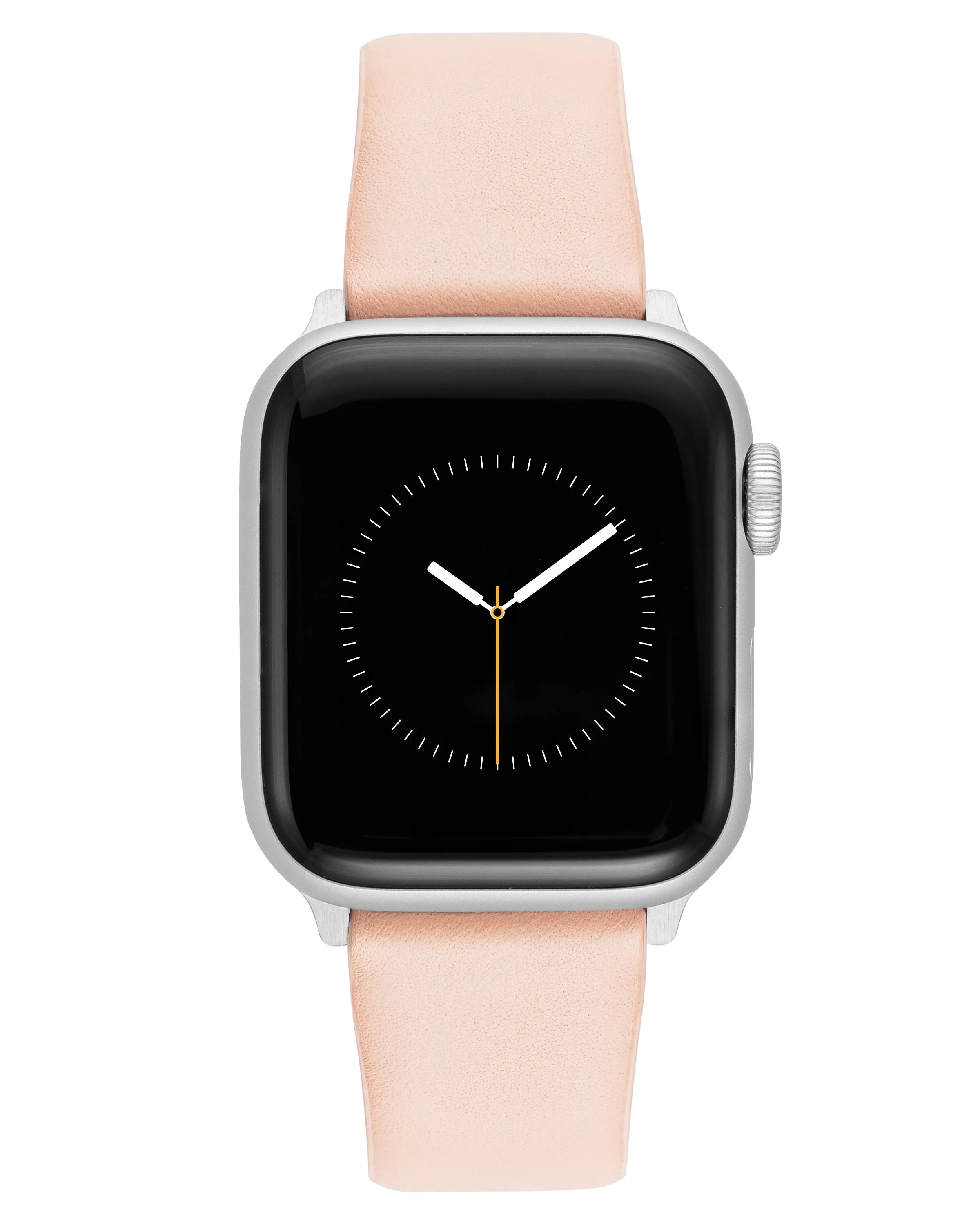 Smooth Leather Keeperless Turned Edge Band for Apple Watch®