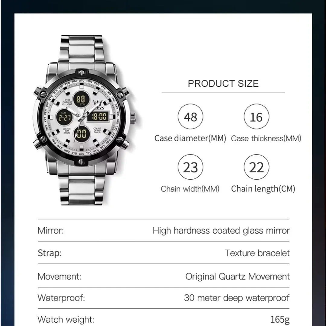 SteelSquare Precision Timepiece