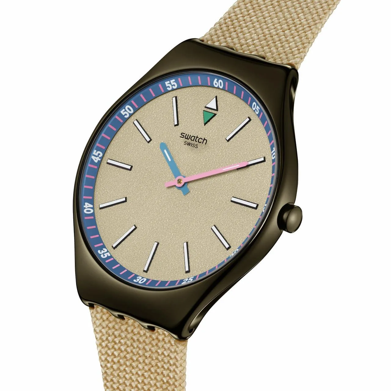 Swatch Unisex Stainless Steel Quartz Watch