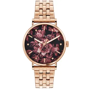 Ted Baker BKPPHF207 Phylipa Bloom Rose Tone Womens Watch