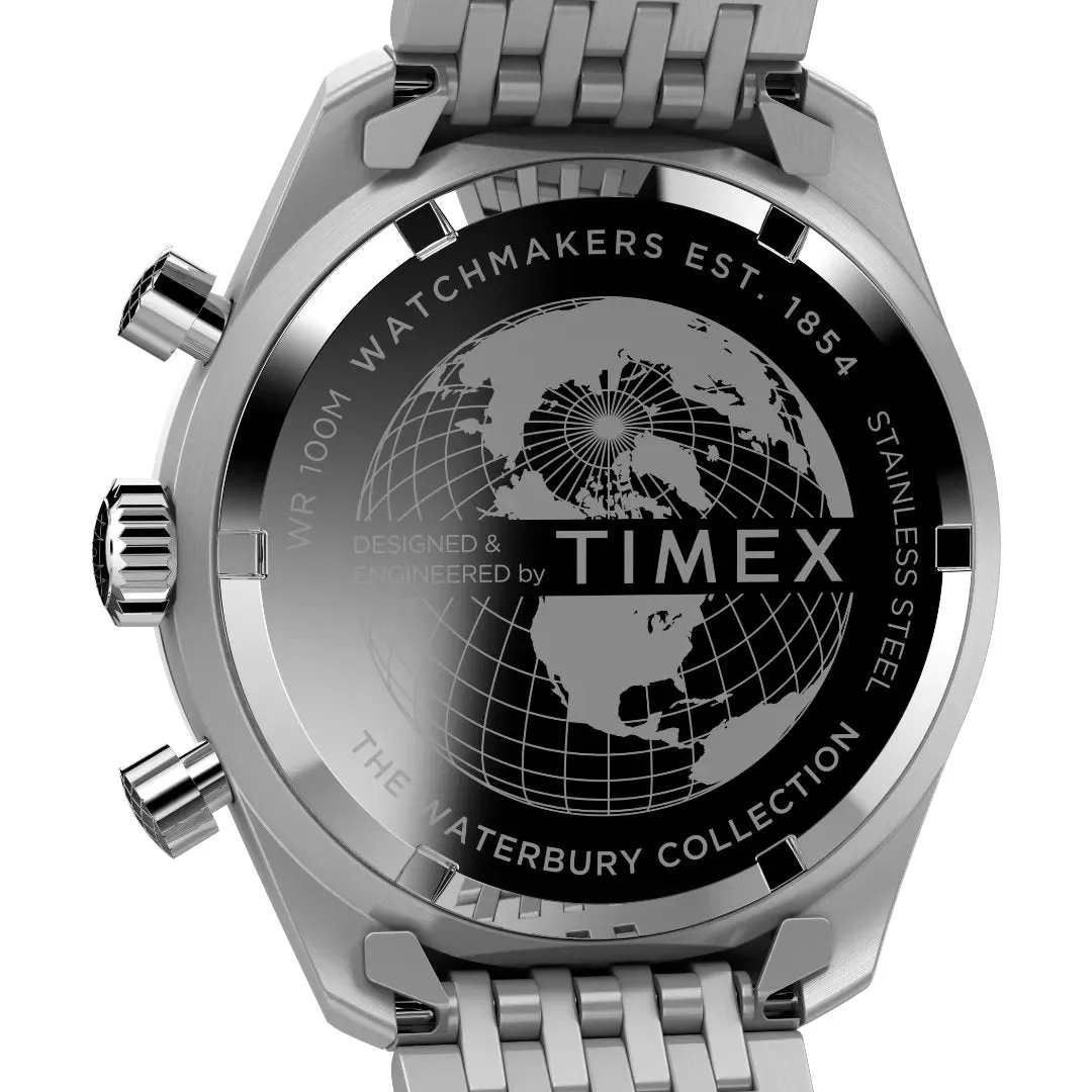 Timex Gents Waterbury Silver-Tone Watch TW2V42400