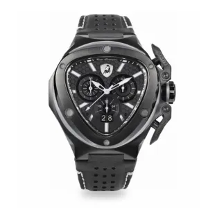 Tonino Lamborghini Spyder X Chronograph White Black PVD T9XD