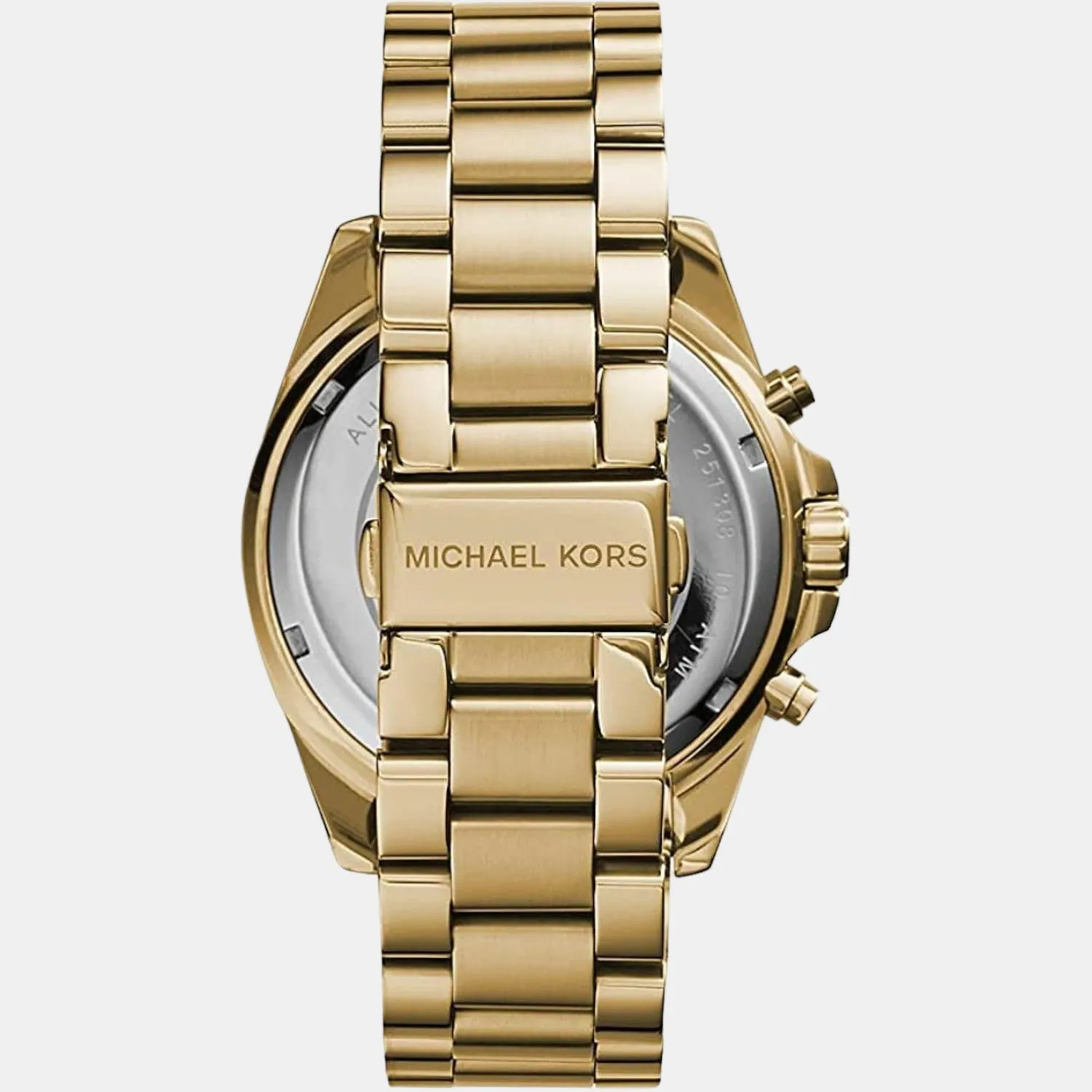 Women's Gold Stainless Steel Chronograph Watch MK5605